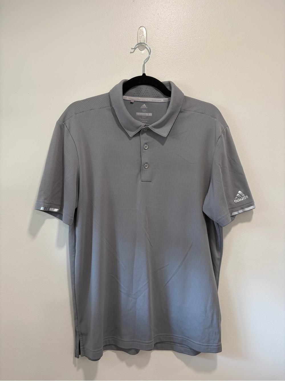 adidas Gray Men’s Athletic Polo
#0124